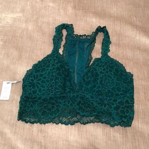 Aerie lace racer back bralette